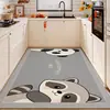 Tapete de Piso para Cocina de Lodo Diatomeas Antideslizante Impermeable Absorbente de Agua Limpiable Sin Lavar Felpudo Resistente a la Suciedad para Entrada Alfombra de Cobertura Total Envío Gratis