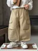 Q043 Pantalones de Otoño para Niños Estilo Nuevo Ropa Urbana Genial para Niños Pequeños Pantalones de Trabajo para Primavera y Otoño Pantalones Casuales Elegantes para Niños