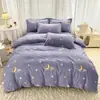Funda de edredón de algodón puro al por mayor, pieza única, engrosada, funda de edredón 100% algodón para cama matrimonial. Uso de Dormitorio