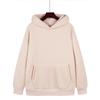 Publicidade camisa suéter personalizado capuz off-shoulder moda quente cashmere suéter casaco macacão grosso logotipo impresso