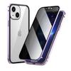 Aplicable Transfronterizo iPhone 18 Pro Max Alta Definición Anti-Mirada Magnético Funda para Teléfono Apple 17 Metal Vidrio de Doble Cara