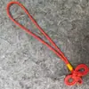 Nudo de cinta, nudo de amuleto, nudo chino, cuerda para la mano, cordón para colgar borla, nudo de amuleto de bolsa de la suerte, amuleto de paz, bolsita