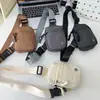 Bolsa Cruzada Casual de Nailon Lavado 2026 Nueva Bolso Cruzado a Cuadros para Teléfono Móvil Bolso de Pecho Deportivo Bolso de Cintura de Running de Moda