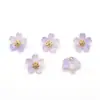 Cuentas Colgantes Flor de Cerezo de Vidrio de 10 mm Hechas a Mano Kit de Materiales para Pulsera DIY Collar Accesorios de Joyería