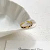 Anillo de Esmalte Rojo Vino con Forma de Corazón de Moda de Alta Gama para Mujer, Versátil Metal Minimalista Estilo Nuevo Anillo Abierto Joyería
