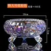 Cinzeiro grande de vidro, cristal estilo europeu, criativo, estiloso, personalizado, adequado para sala de estar, quarto, escritório, KTV, hotel