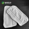 Blanco con Velcro tiburón S3101 cubierta de tela para mopa a vapor h2o Almohadilla de repuesto para cabezal de mopa de microfibra venta al por mayor