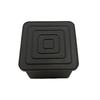 Cubierta para pata de silla de mesa de tubo cuadrado de acero inoxidable, funda de tubo de goma de PVC, almohadilla antideslizante para pie de mesa y silla, cubierta protectora para pie