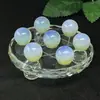 Placa de matriz de siete estrellas de bola de cristal de piedra natural transfronteriza adornos de feng shui logo de mineral de piedra original pulido adornos para el hogar sala de estar porche