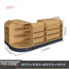 Estante de Almacenamiento para Cigarrillos de Estructura Acero-Madera, Gabinete de Fondo Combinado para Mostrador de Caja de Cigarrillos y Alcohol, Exhibidor de Estante para Cigarrillos de Tienda de Conveniencia