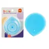 Doraemon bebê shampoo escova de banho bebê silicone shampoo escova bebê massagem cabeça escova extra grande 6458