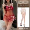Love Lencería Camisón Sling de Lazo Tul Transparente Pijama Sexy Ropa Emocional Divertida para Mujer