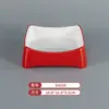 Vajilla de Melamina Plato de Dos Colores para Restaurantes de Hot Pot y Barbacoa, Plato Cuadrado de Barbacoa Comercial Imitación Porcelana