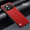 Adequado para Capa de Celular Infinix Noteedge, Capa Protetora Anti-Queda Totalmente Envolvente, Couro Liso Simples, Anti-Impressão Digital