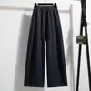 Pantalones de Mezclilla de Lino Talla Grande, Fáciles de Usar, Pantalones de Abuela Antidesvanecimiento para Mujer, Pantalones de Guadaña para Mujer Que No Se Desvanecerán