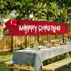 Decoração de Banner de Natal Transfronteiriça Cenário de Montagem Banner de Tecido Pendurado Parede de Fundo Banner Colorido Personalização