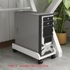 Soporte para Host de Computadora al por Mayor con Ruedas Base de Chasis Extraíble Soporte de Chasis Estante para Oficina en Casa Computadora