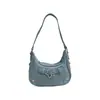 2025 Nova Bolsa de Verão para Menina com Design de Estrela de Cinco Pontas Bolsa Satchel Retro Sexy Bolsa de Ombro Nicho Versátil Bolsa de Axila