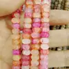 Contas de Ábaco Tingidas com Água 8X5mm, Contas de Vidro Que Não Desbotam, Contas Soltas de Vidro, Materiais para Joias de Pulseira, Venda por Atacado de Contas para DIY