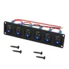 Carregador de Carro Controle de Interruptor de 6 Posições Combinação 5 Pinos Integrado RV Iate Carro de Passeio Ônibus Carregador de Carro de Energia