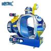 Máquina de Balanço Dinâmica de Submarino Carrinho de Balanço com Jogo Máquina de Jogo de Submarino Interativa Brinquedo Infantil Máquina de Diversão