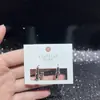 Pendientes Geométricos de Estilo Casual para Mujer Diseño Original Galvanizado Ecológico Aguja de Plata S925 Tienda Compra al por Mayor Accesorios