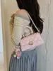 Bolso con Patrón de Diamantes para Mujer 2025 Modelo Nuevo Bolso de Alta Gama de Gran Capacidad Bolso con Cadena para el Hombro Bolso Cruzado Bolso Cuadrado Pequeño