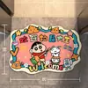 Alfombra de Baño de Dibujos Animados Crayon Shin-chan Felpudo Absorbente de Agua Antideslizante para Baño Alfombra para la Entrada de la Sala de Estar Dropshipping