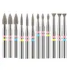 Broca de Diamante para Uñas Broca de Rectificado Estilo Ruso Pre-Tratamiento para Eliminar Piel Muerta Broca de Diamante Herramienta de Bolsillo