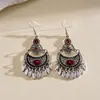 Pendientes de gancho de resina con forma de hoja ovalada y pluma, transfronterizos europeos y americanos, pendientes frescos y sencillos de verano, pendientes de diseño nicho para mujer
