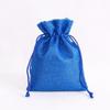 Bolsa de lino de color natural al por mayor, bolsa con cordón, bolsa vacía para aromaterapia, imitación de lino, bolsa de almacenamiento para joyas, bolsa de regalo, bolsa para empaquetar té