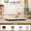 Gaiola para cachorro Teddy cães pequenos, gaiola de metal dobrável para animais de estimação interna, gaiola protetora especializada para carro para gatos e cães, cercadinho para animais de estimação