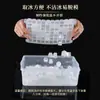 Bandeja de Hielo de Plástico Molde para Cubitos de Hielo Caja para Hacer Hielo Juego con Tapa de Bolsa Multicapa Caja de Almacenamiento de Gran Capacidad para Refrigerador y Congelador Grado Alimenticio