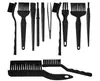 Set antiestático cepillo limpieza teléfono móvil computadora placa base teclado cepillo eliminación de polvo placa PCB cepillo industrial manivela mango redondo