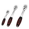 Llave de Carraca 1/2 Grande, Mediana, Pequeña, Vasos Bidireccionales Set de Herramientas para Ferretería de Reparación de Automóviles Tipo Carraca Acabado Espejo