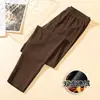 Nuevos Pantalones Térmicos para Hombre para Otoño e Invierno, Leggings Gruesos con Forro de Felpa, Tallas Grandes Antipilling, Generadores de Calor, Pantalones Térmicos de Corte Ajustado