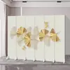 Divisória de Tela Familiar para Sala de Estar, Escritório de Empresa, Transmissão ao Vivo, Parede de Fundo Dobrável, Entrada de Sala de Estar Minimalista Moderna