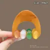 Pinza para el pelo de alta gama estilo coreano, pinza para el pelo de color block de dibujos animados para la parte trasera de la cabeza, pinza de tiburón grande versátil 2026 nueva para mujer
