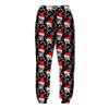 Pantalones Casuales Rectos Sueltos con Estampado Digital 3D de Calavera con Llamas y Esqueleto para Hombres y Mujeres, Pantalones de Chándal Chrome Hearts