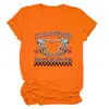 Europeo y Americano Nuevo Día de San Valentín Personalizado Manga Corta si Tuviera Sentimientos Versátil Cuello Redondo Trendy Camiseta