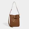 Bolsas Tendência de Design de Nicho para Mulheres 2024 Novas Bolsas Femininas de Luxo Bolsa Tote Bolsa de Ombro Único Transversal Bolsa Balde Retrô