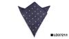 Lenço de peito Pequeno lenço quadrado Acessórios Padrão retrô masculino Flor escura Terno vermelho Lenço de bolso Novo terno de moda Acessórios da loja