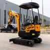 Exportación Italia HT18 miniexcavadora hightop 1.8 toneladas excavadora miniexcavadora