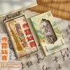 Marcador de Livro de Fábrica de Origem Estilo Chinês Clássico Dunhuang Metal Vazado de Alta Qualidade Requintado Presente de Formatura Lembrancinha