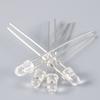 Tubo emisor infrarrojo DIP transparente de 3 mm enchufable 700nm710nm730nm740nm fuente de luz visible