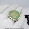 Fichas Personalizadas, Trevo, Amor e Felicidade Moedas Comemorativas, Moedas Banhadas a Ouro de Las Vegas, Moedas da Coleção Trevo de Quatro Folhas