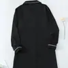 2025 Nuevo Vestido Pijama Negro de Seda de Leche Temu Amazon Ropa de Casa Transfronteriza