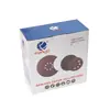 Discos de lixa flocados de 7 polegadas, 9 polegadas, 6 furos, lixa de polimento autoadesiva, pano de lixa, atacado de fábrica