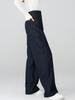 Pantalones de pierna ancha tipo cimitarra de modal Xingge para mujer Primavera 2026 Nuevos pantalones casuales de mezclilla tipo guadaña holgados adelgazantes tipo plátano
