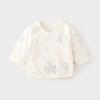 Ropa interior cálida acolchada de medio respaldo para bebé recién nacido sin costuras Otoño e Invierno 40g Algodón Delgado Traje de Monje Top para Bebé